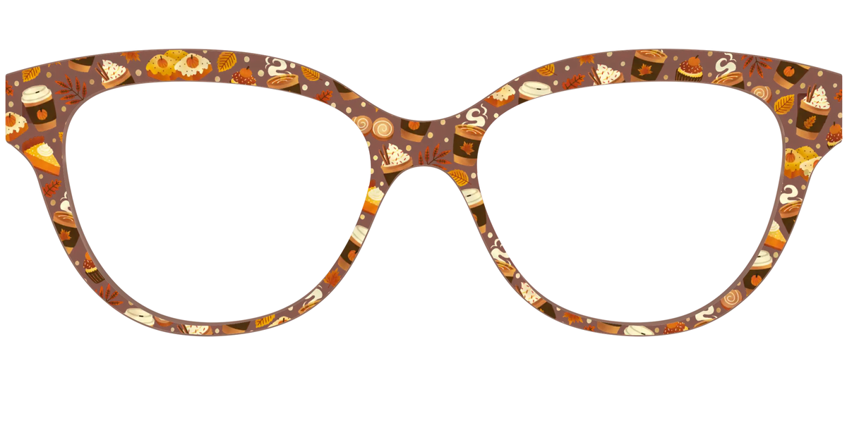 The Harvest Cafe Crystal with Gold Foil