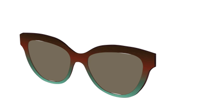 The Polarized Mahogany to Juniper Woodgrain Sun Top