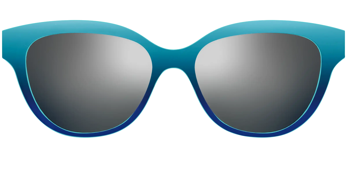 The Polarized Ocean Blue Sun Top