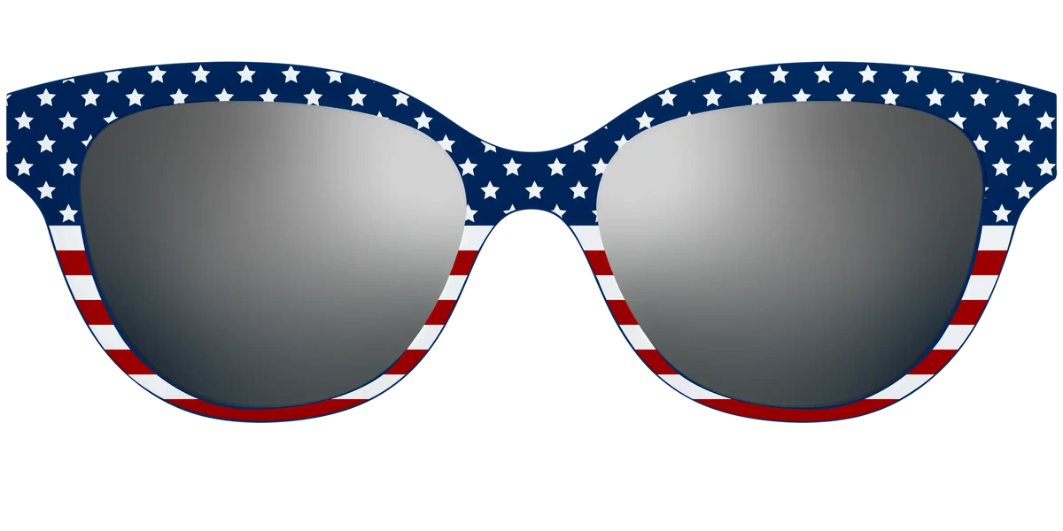 The Polarized Stars & Stripes Sun Top
