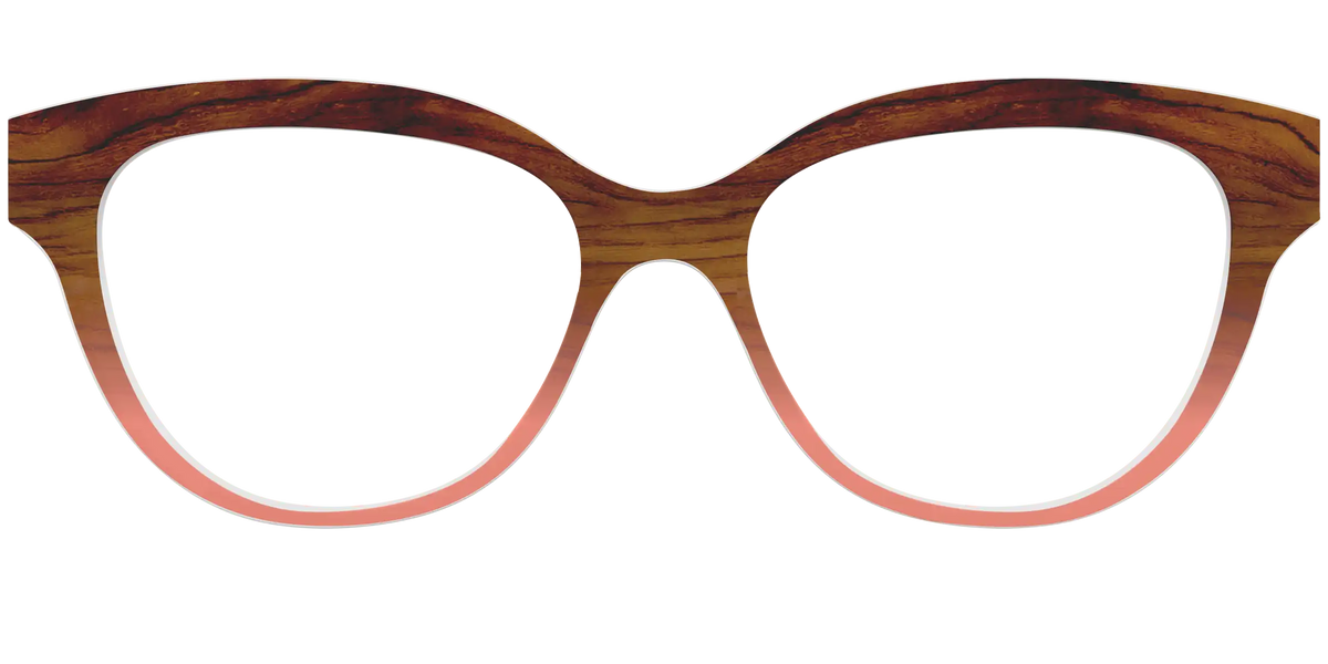 The Woodgrain to Peach Gradient