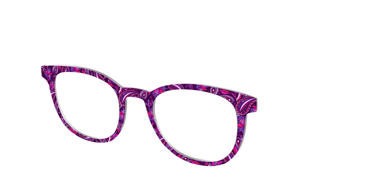 The Aubergine Paisley