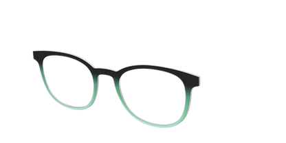 The Black to Spearmint Gradient