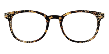 The Haunted Tortoise with Gold Foil Webs