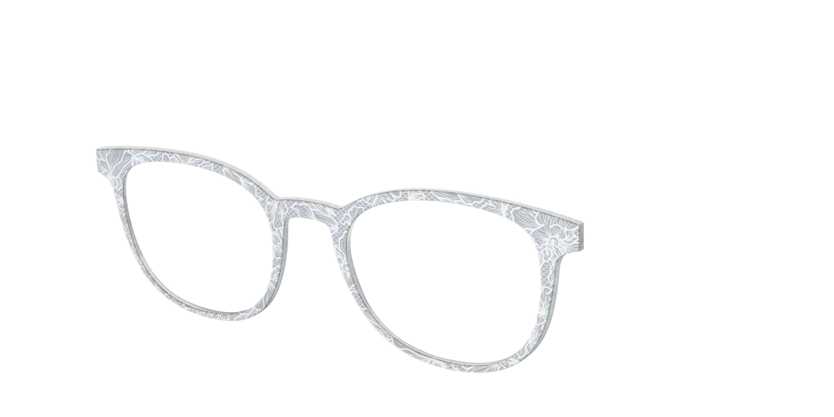 The Pale Gray Floral Lace