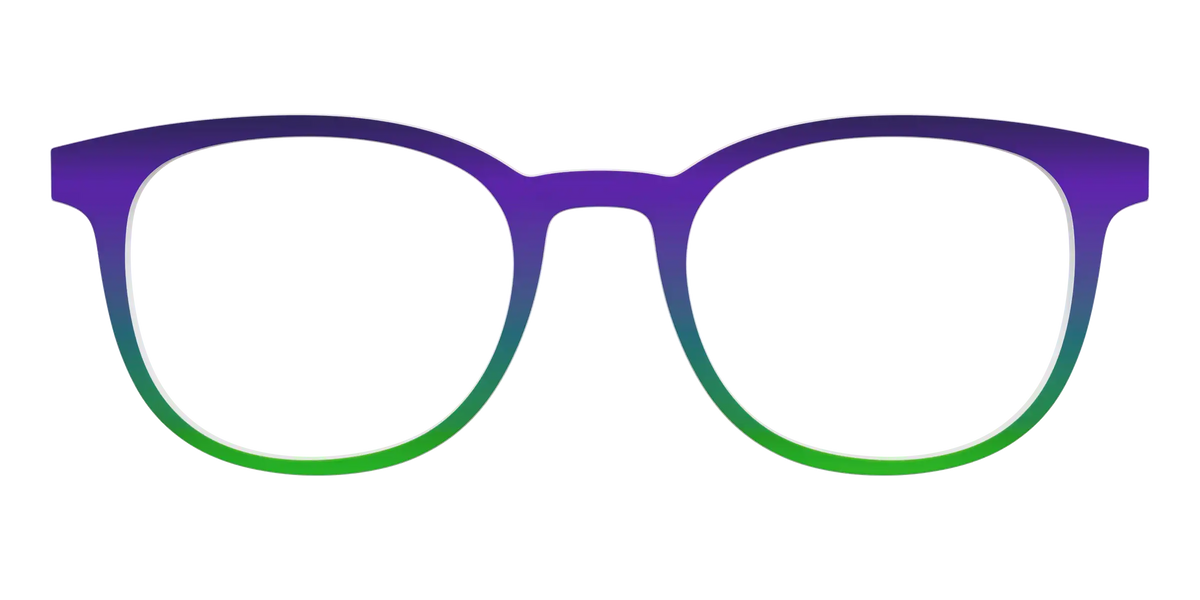 The Ultra Violet to Bright Green Gradient