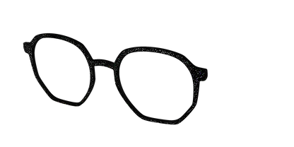 The Black Holographic Mini Dot