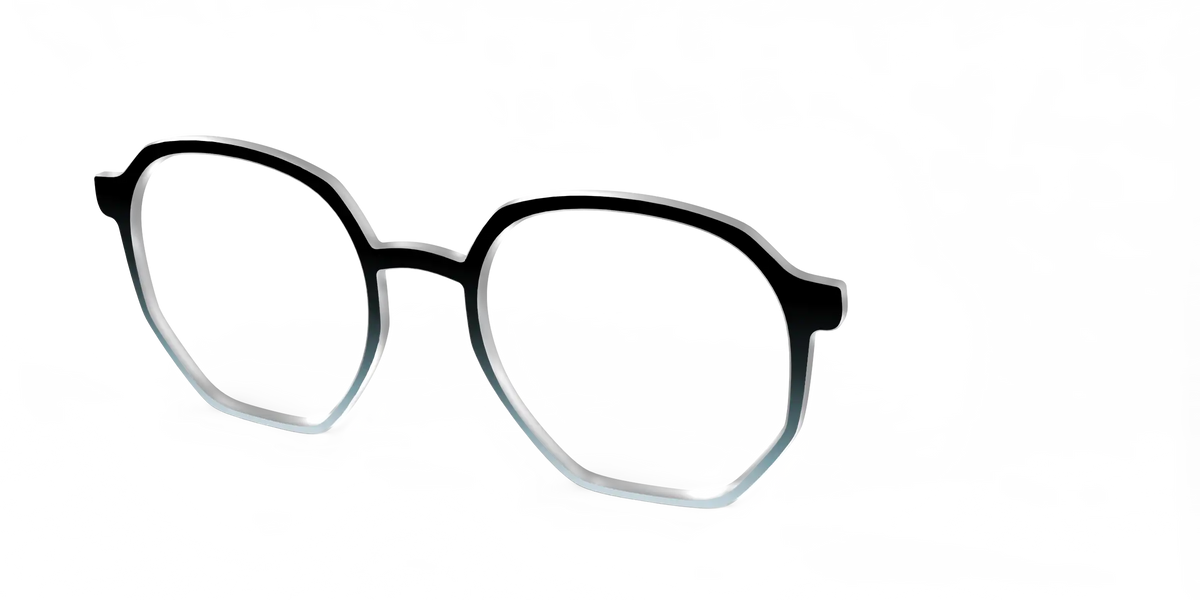 The Black to Blue Smoke Gradient