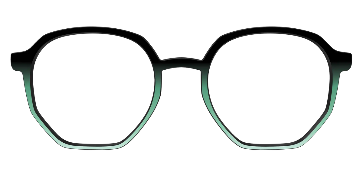 The Black to Spearmint Gradient