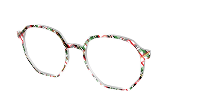 The Evergreen Plaid with Foil Crystal