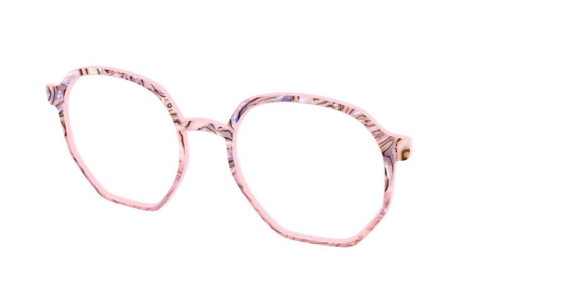 The Pink Conch Shell Pearl Crystal Split