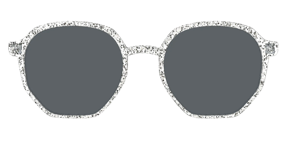 The Polarized Silver Sparkle Sun Top
