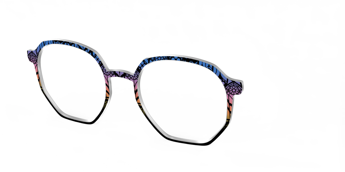 The Sunset Stained Glass