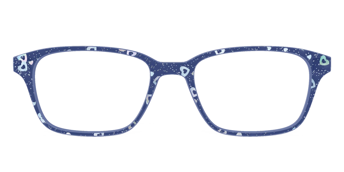 The Denim Heart Glitter Crystal