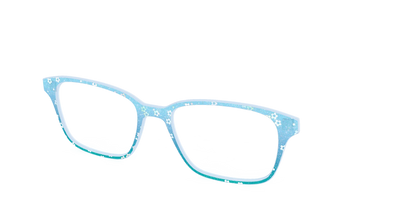 The Sky Blue Crystal with Daisy Glitter