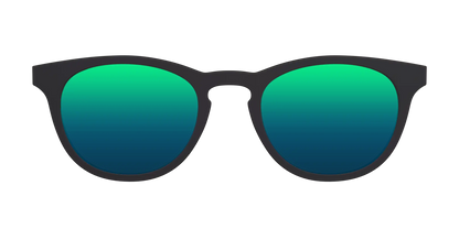 The Polarized Green Reflective Sun Top
