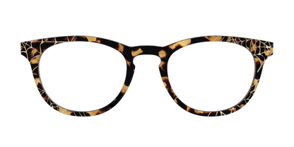 The Haunted Tortoise with Gold Foil Webs