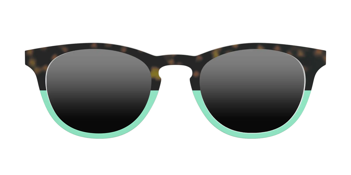 The Polarized Matcha Split Sun Top