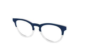 The Navy Plaid Crystal Split