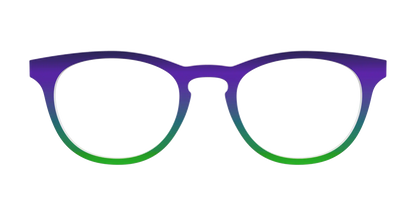 The Ultra Violet to Bright Green Gradient