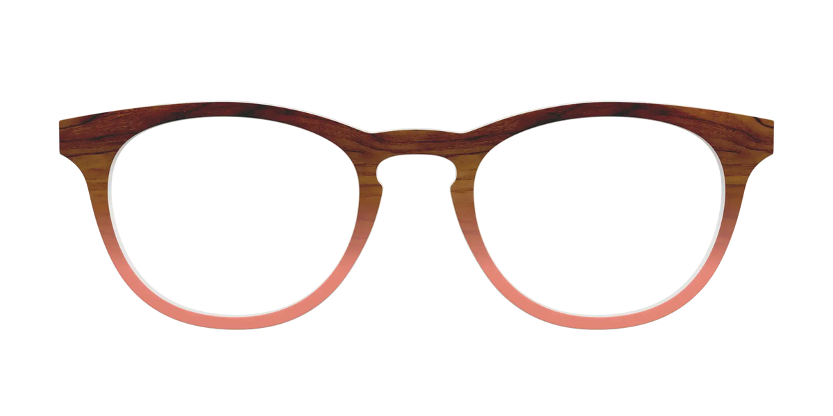 The Woodgrain to Peach Gradient