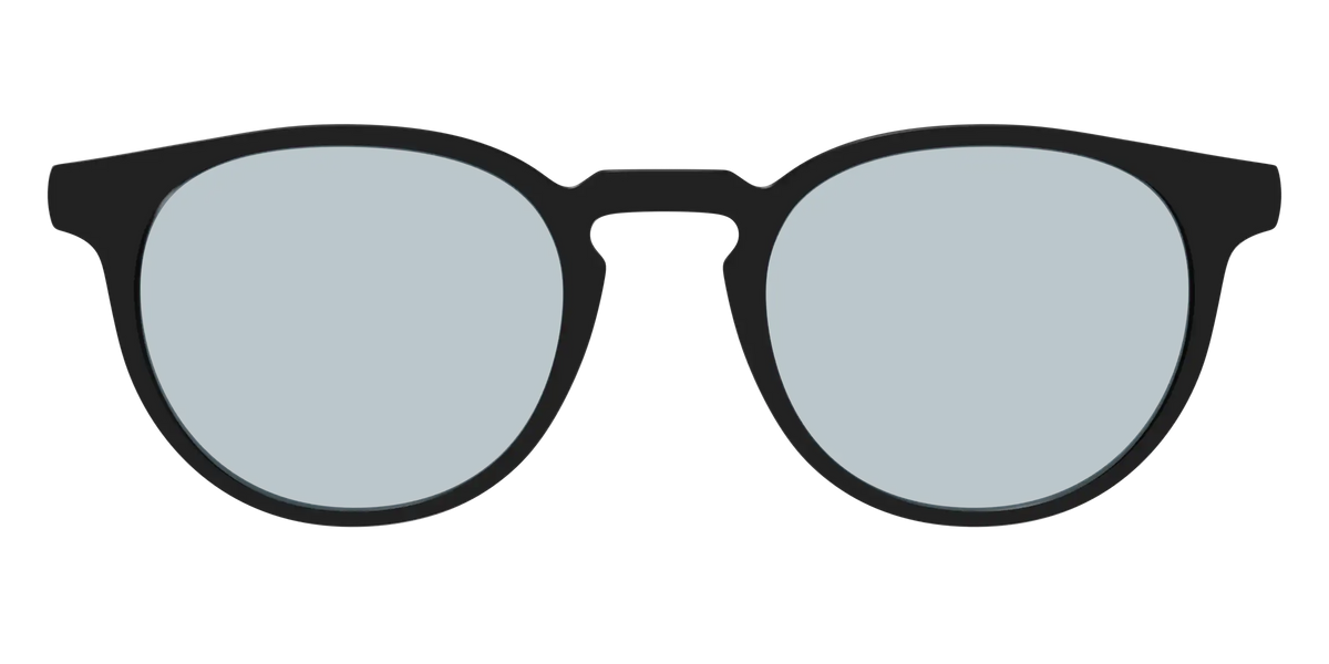 The Black With Slate Blue lens