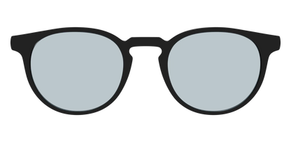 The Black With Slate Blue lens