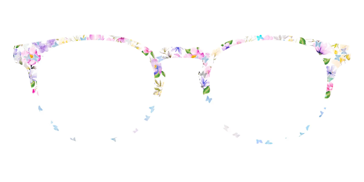 The Delicate Flower Crown with Butterfly Glitter