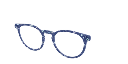 The Denim Heart Glitter Crystal