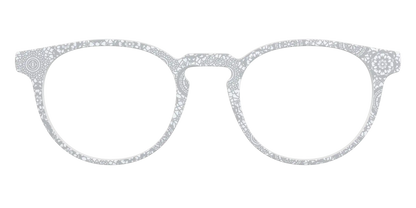 The Pale Gray Medallion Lace