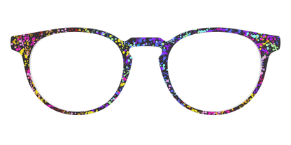 The Rainbow Splatter Black