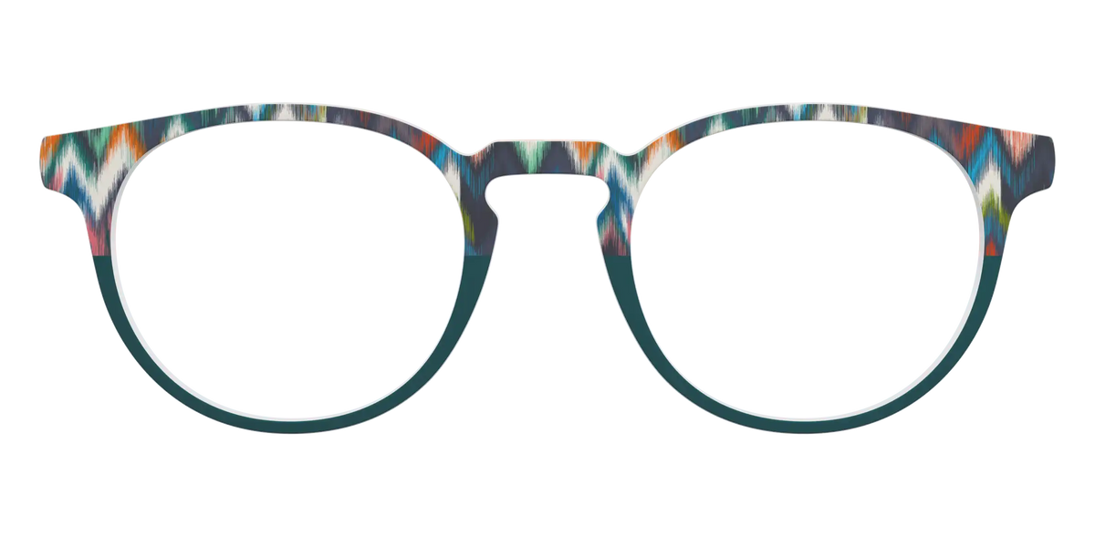 The Teal Ikat Split