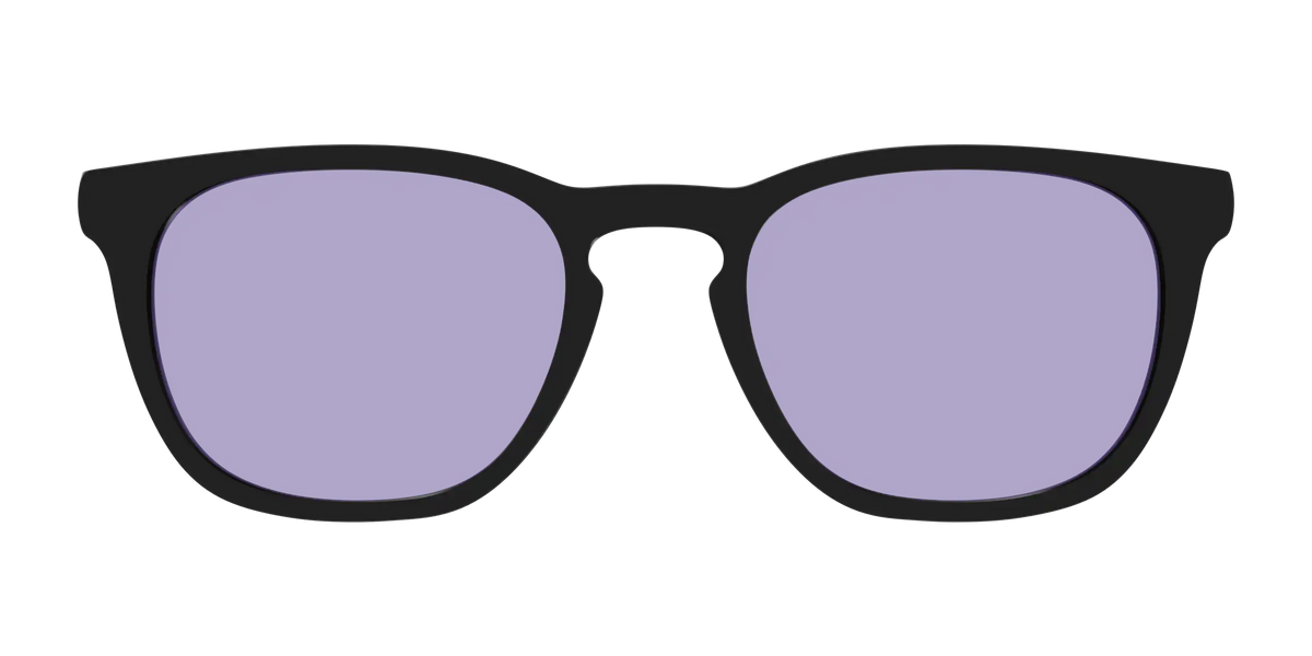 The Black With Celestial Purple lens