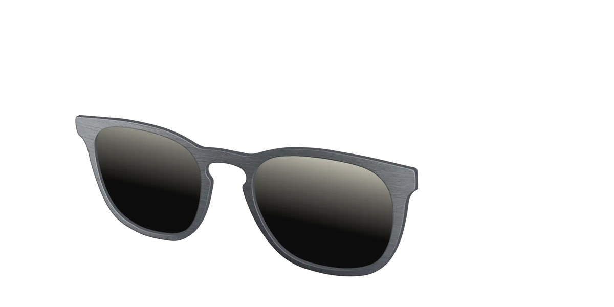 The Polarized Brushed Nickel Sun Top