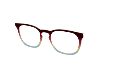 The Cherry to Frosted Mint Gradient