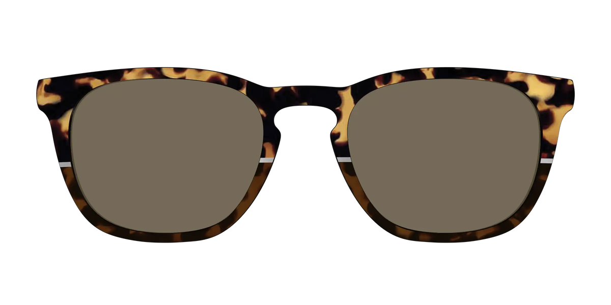 The Polarized Chic Tortoise Split Sun Top