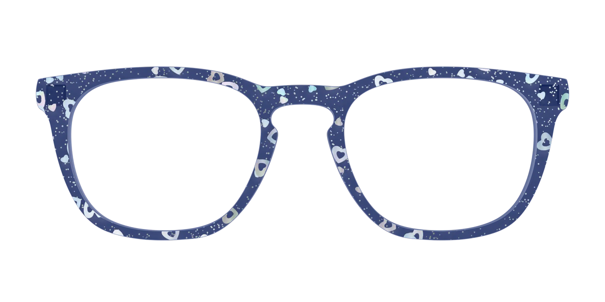 The Denim Heart Glitter Crystal