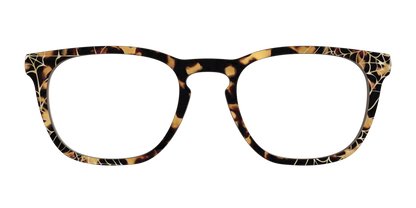 The Haunted Tortoise with Gold Foil Webs