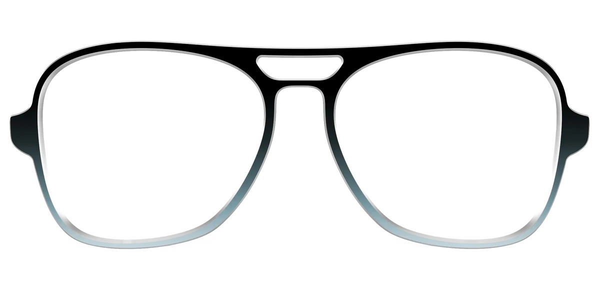 The Black to Blue Smoke Gradient
