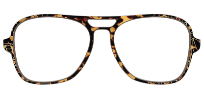 The Haunted Tortoise with Gold Foil Webs
