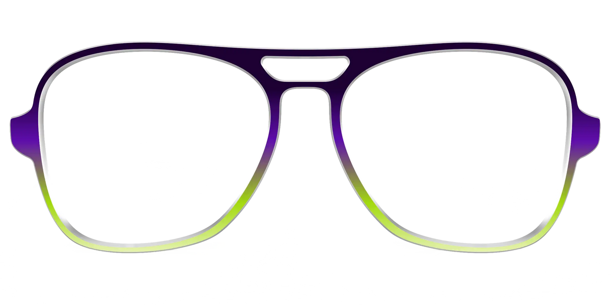 The Midnight to Electric Lime Gradient