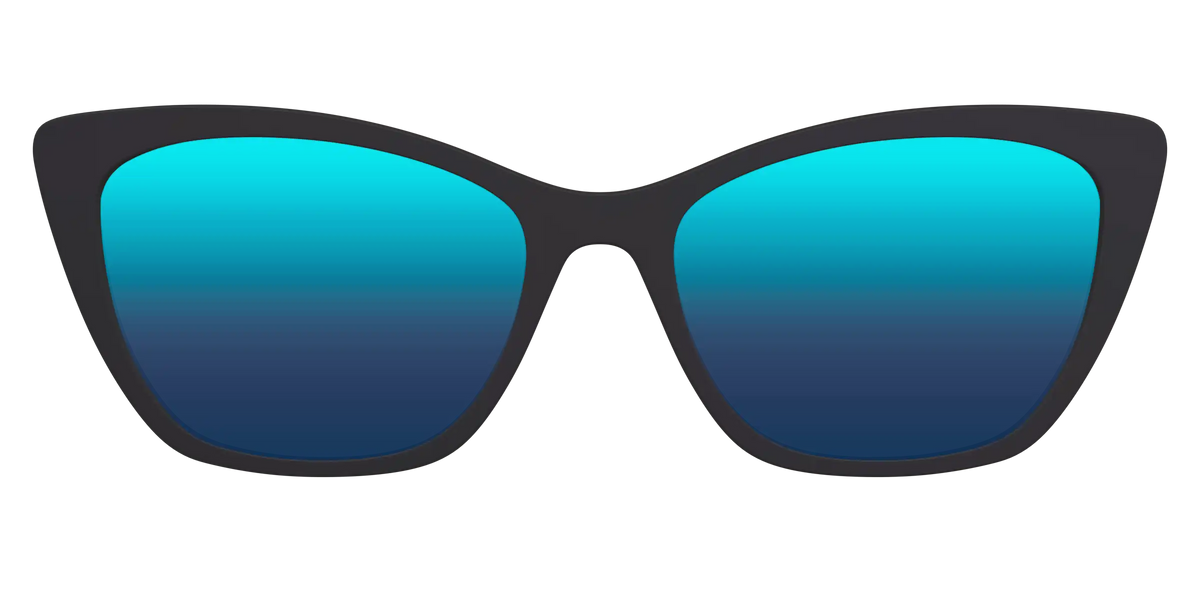 The Polarized Blue Reflective Sun Top