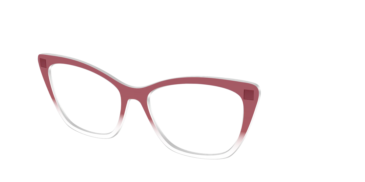 The Burgundy Gradient Crystal