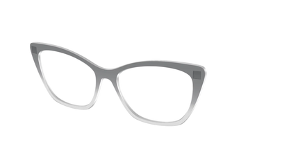 The Charcoal to Light Gray Gradient Crystal