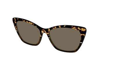 The Polarized Chic Tortoise Split Sun Top