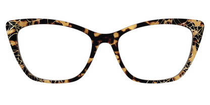 The Haunted Tortoise with Gold Foil Webs