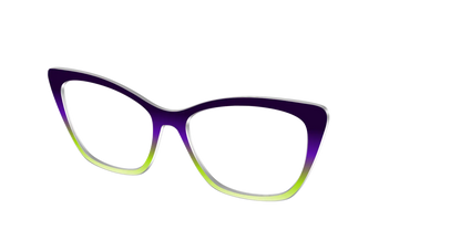 The Midnight to Electric Lime Gradient