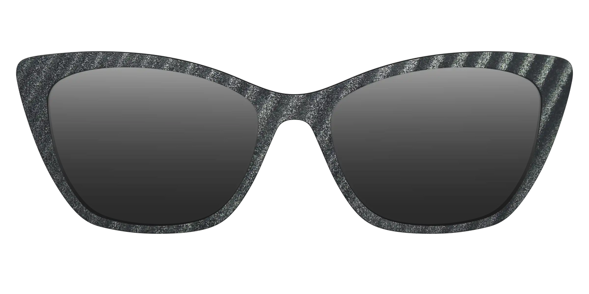 The Polarized Obsidian Stripe Sun Top