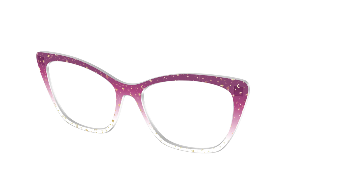 The Pink Ombre Gold Foil Crystal