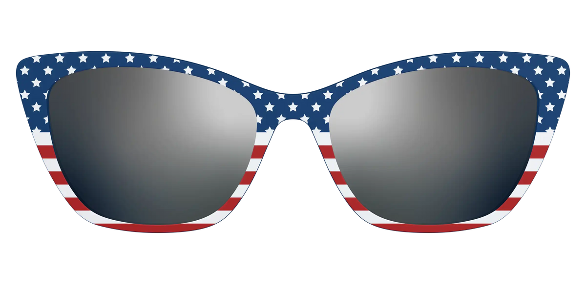 The Polarized Stars & Stripes Sun Top